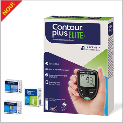 NOU! Glucometrul CONTOUR®PLUS ELITE