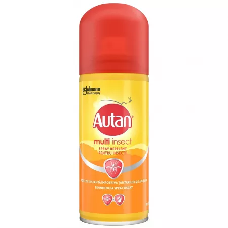 spray repelent anti tantari autan multi insect 100