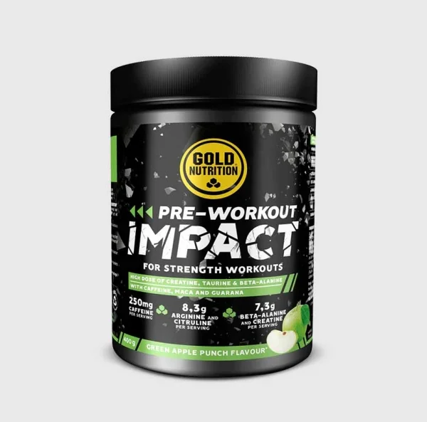 pre workout impact goldnutrition mere 400 g