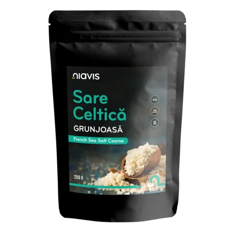 sare celtica grunjoasa 250 g niavis