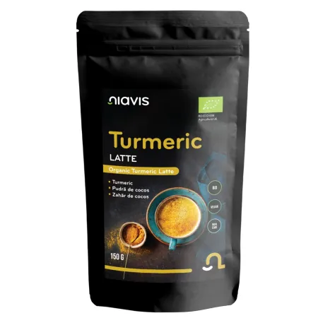 turmeric latte pulbere eco 150 g niavis