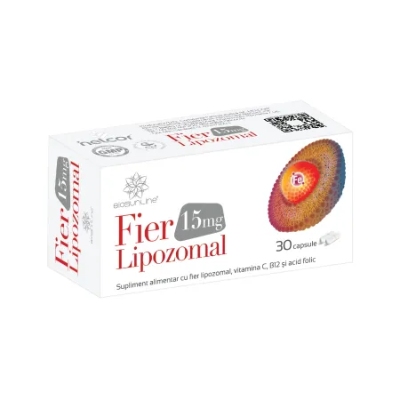 fier lipozomal 15mg 30 capsule biosunline